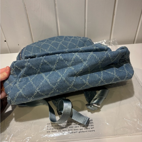 Stoney Clover Lane Denim Classic Backpack Coastal Cowgirl Cove - Picture 10 of 11